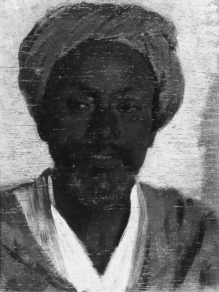 Stefano - 121, testa d'uomo con turbante, Gallerie degli Uffizi, Galleria d’arte moderna, Firenze 1